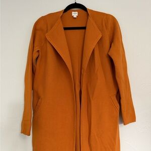 J. Crew Dark Mustard Knit Sweater